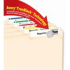 Avery File Folder Labels, TrueBlock, 1/3 Cut, 750/PK, RD/BE/GN/YW PK AVE5266